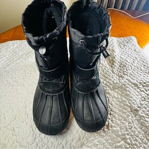 Alpine Design Kids Black Snow Boots